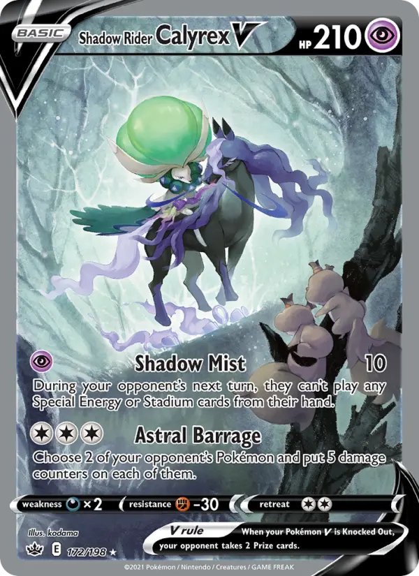 Shadow Rider Calyrex V - 172