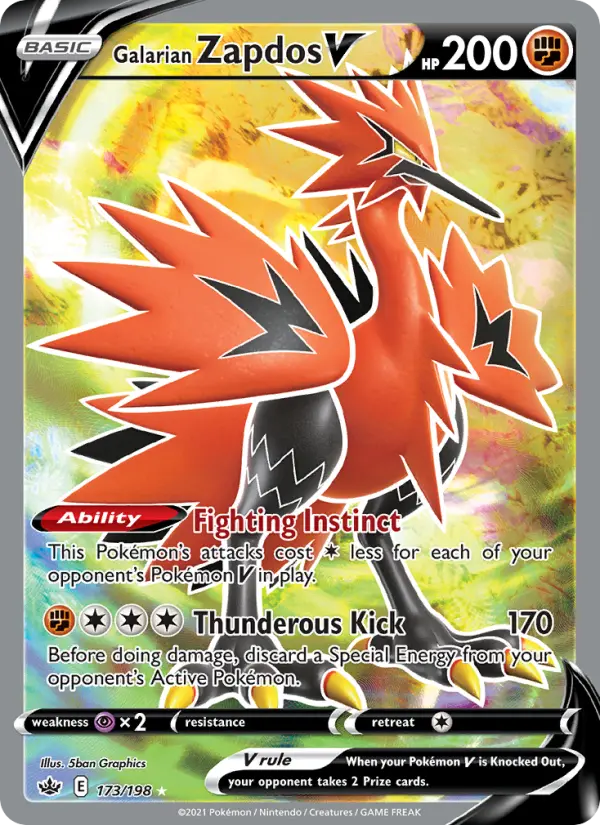 Galarian Zapdos V - 173