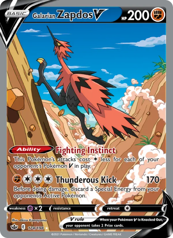 Galarian Zapdos V - 174
