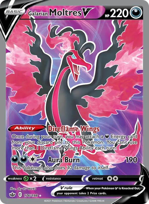 Galarian Moltres V - 176