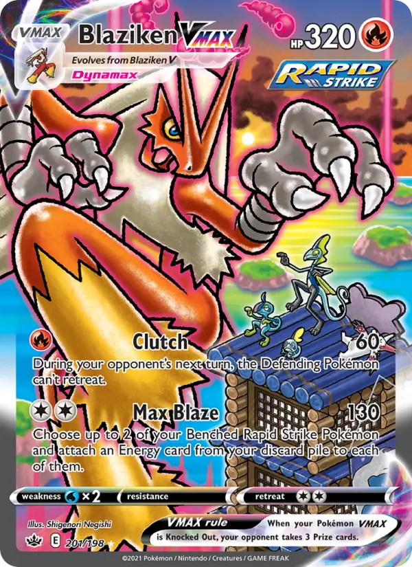 Blaziken VMAX - 201
