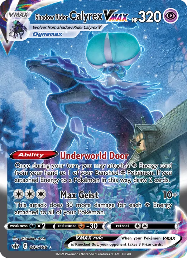Shadow Rider Calyrex VMAX - 205