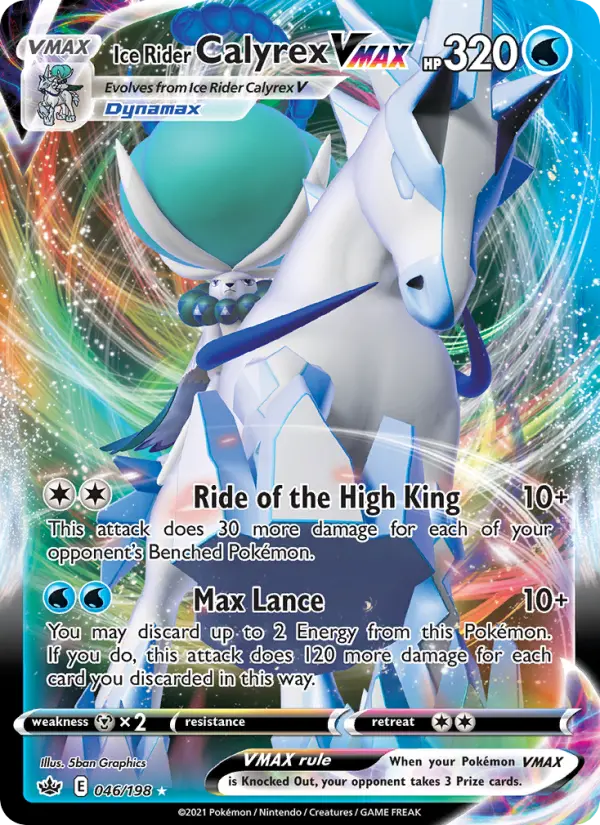 Ice Rider Calyrex VMAX - 46