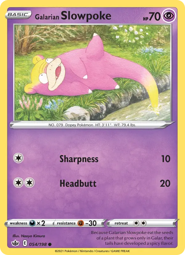 Galarian Slowpoke - 54