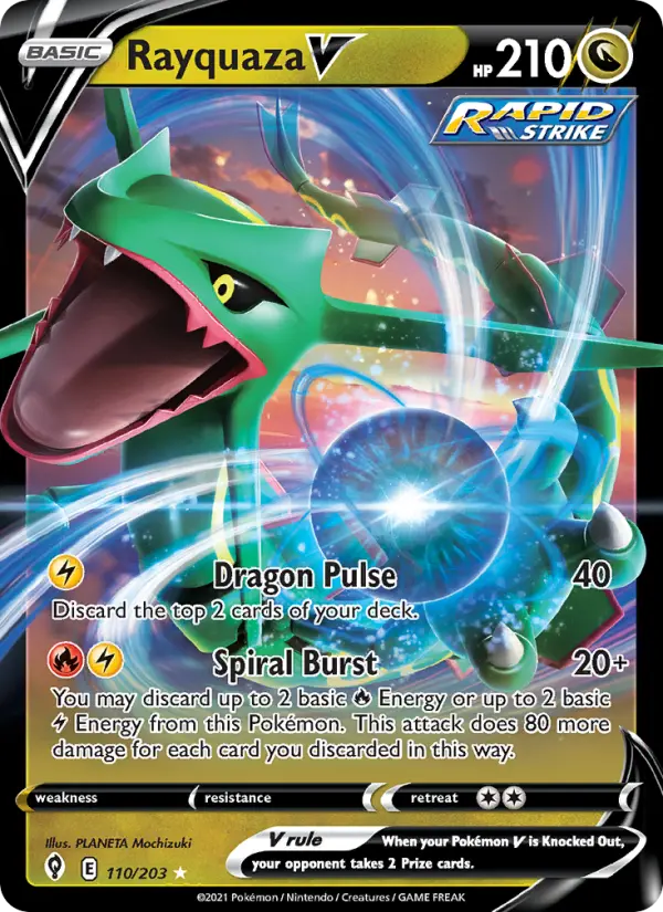 Rayquaza V - 110