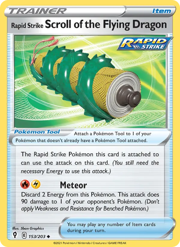 Rapid Strike Scroll of the Flying Dragon - 153