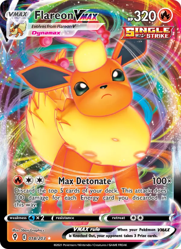 Flareon VMAX - 18