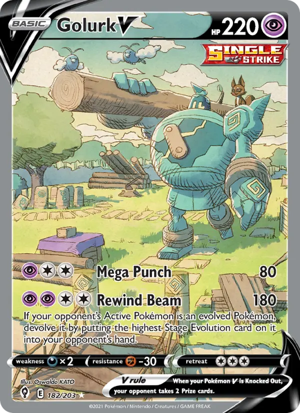 Golurk V - 182