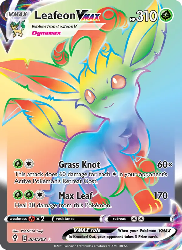 Leafeon VMAX - 204