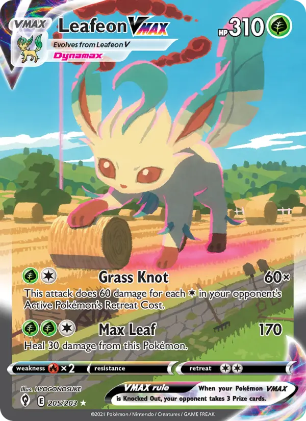 Leafeon VMAX - 205