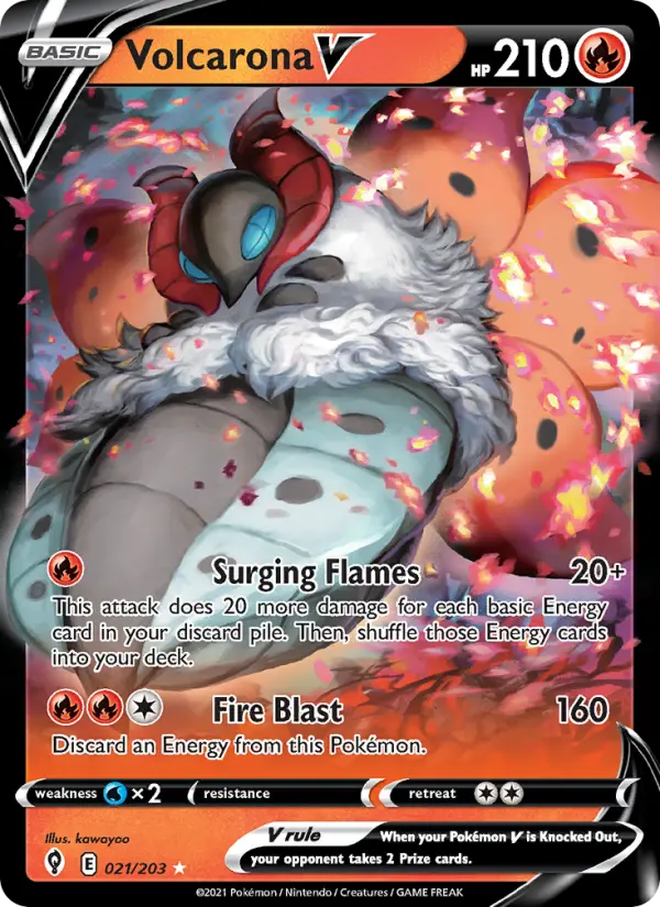 Volcarona V - 21