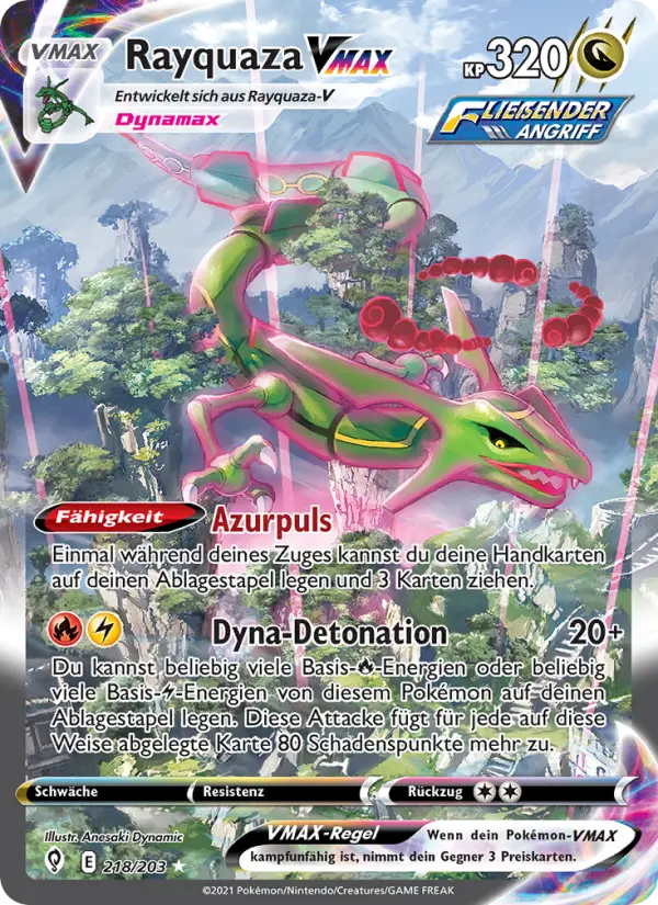 Rayquaza VMAX - 218