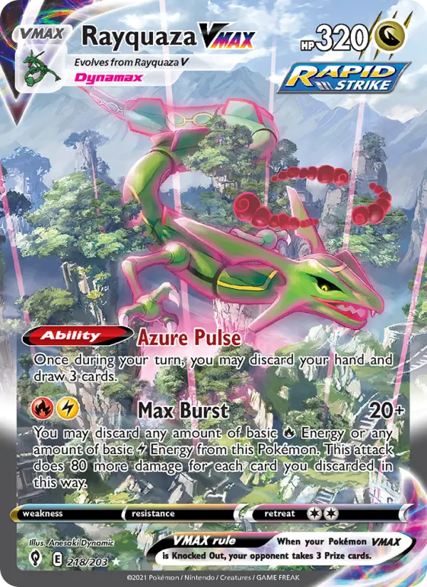 Rayquaza VMAX - 218