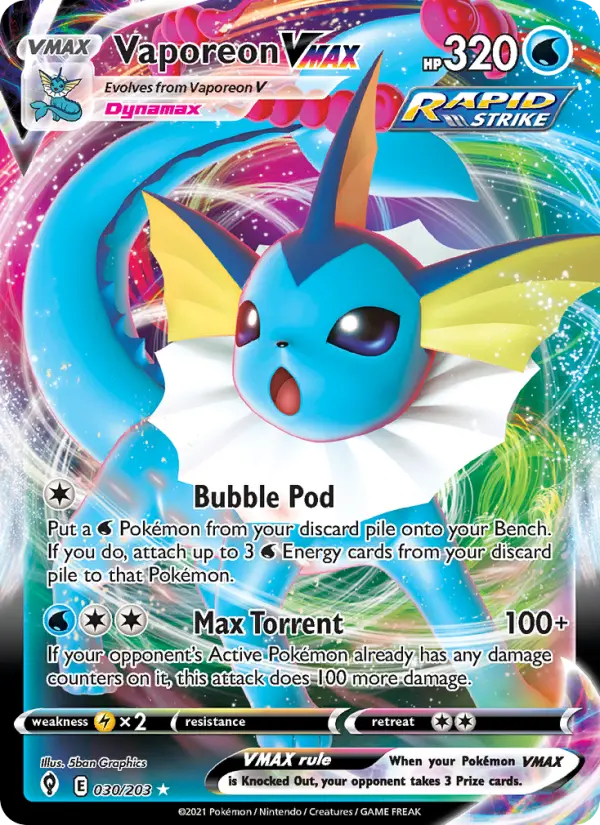 Vaporeon VMAX - 30