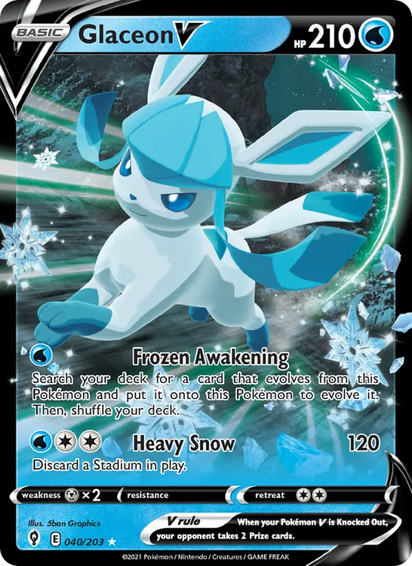 Glaceon V - 40