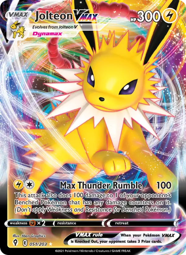 Jolteon VMAX - 51