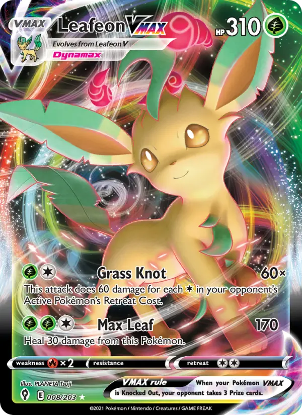 Leafeon VMAX - 8