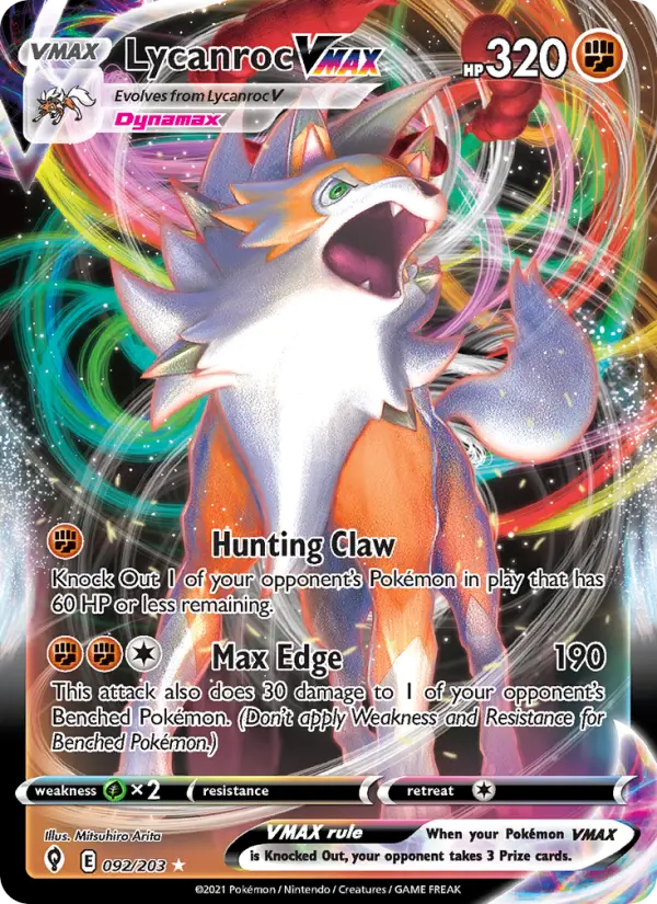 Lycanroc VMAX - 92