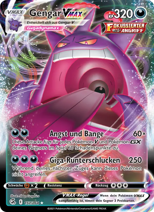 Gengar VMAX - 157