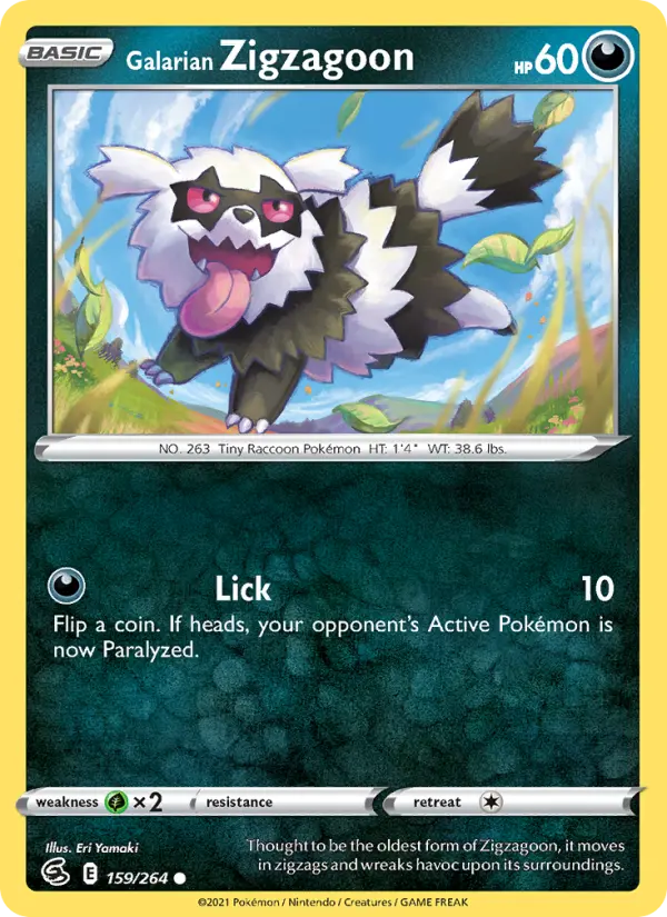 Galarian Zigzagoon - 159