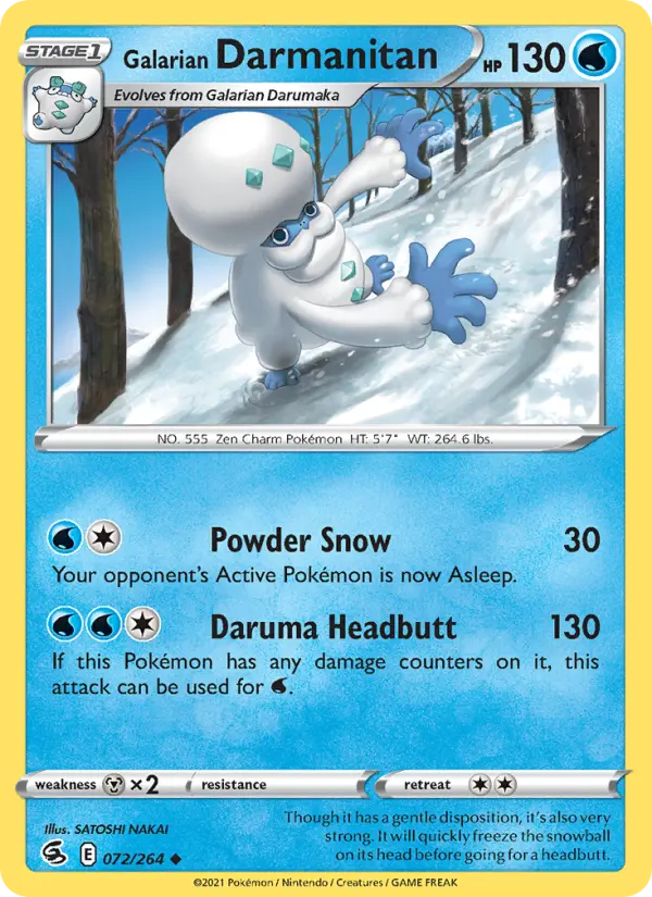 Galarian Darmanitan - 72