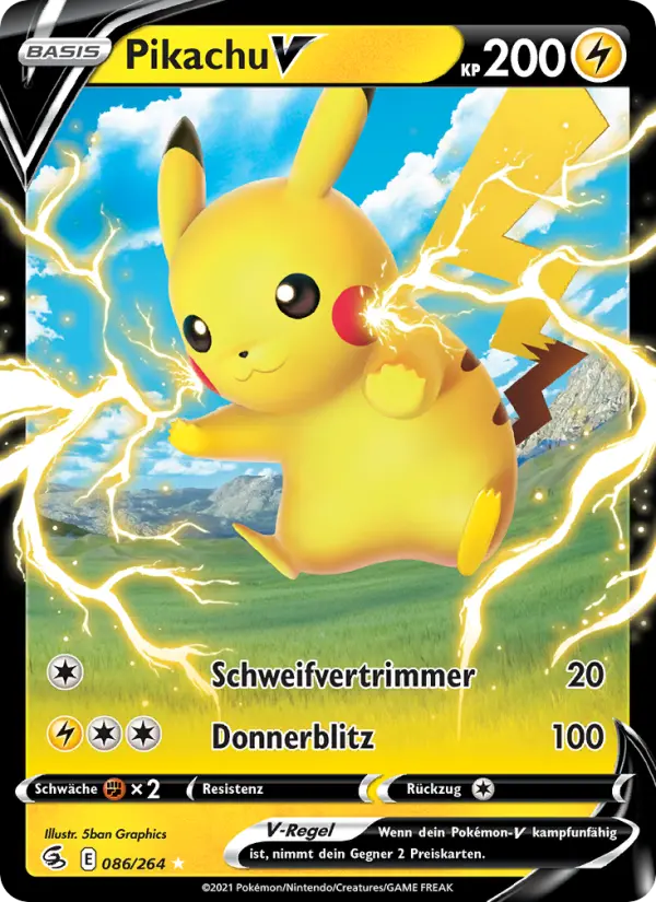 Pikachu V - 86