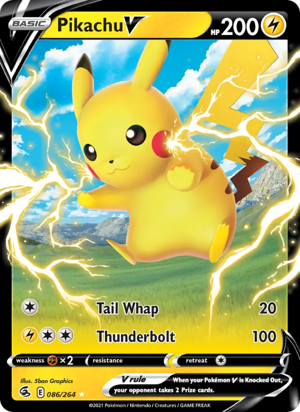 Pikachu V - 86