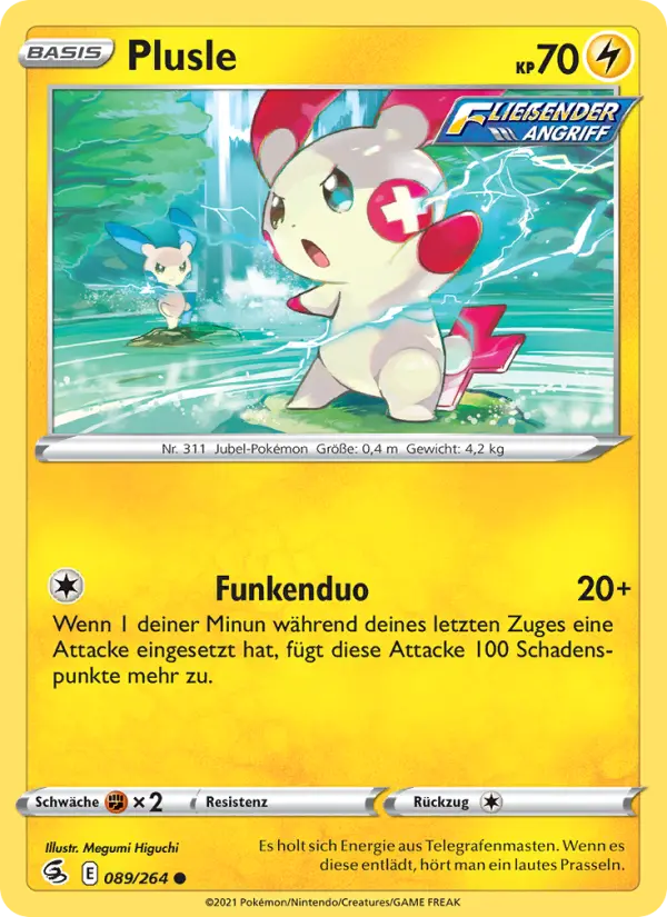 Plusle - 89