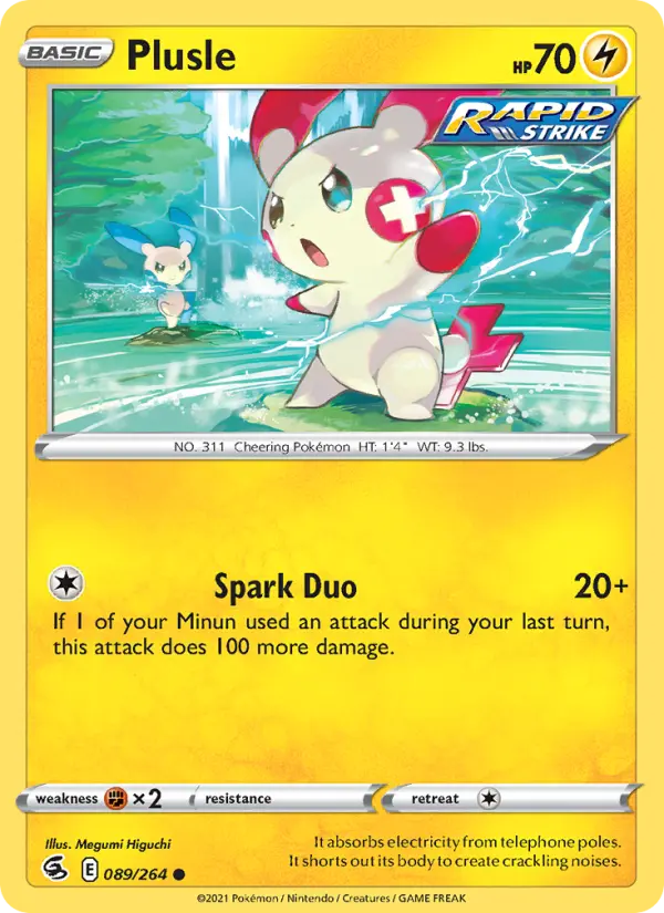 Plusle - 89