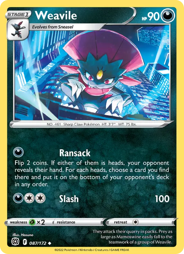 Weavile - 087
