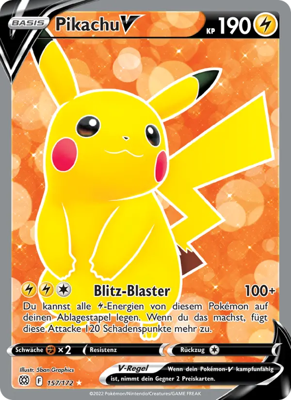 Pikachu V - 157