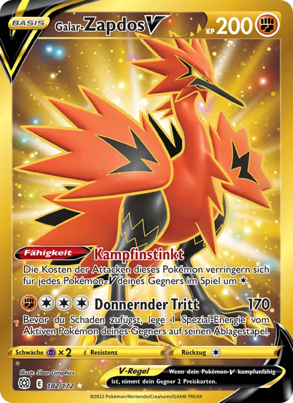 Galar-Zapdos V - 182
