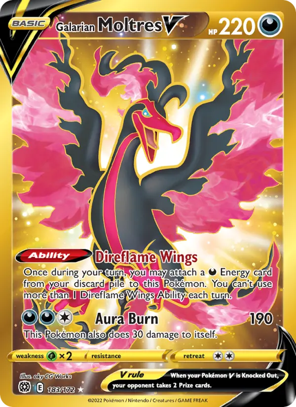 Galarian Moltres V - 183