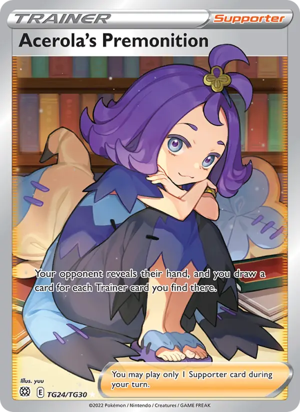 Acerola's Premonition - TG24