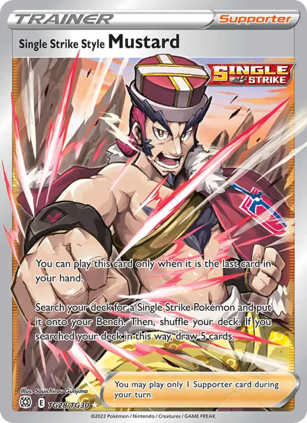 Single Strike Style Mustard - TG28