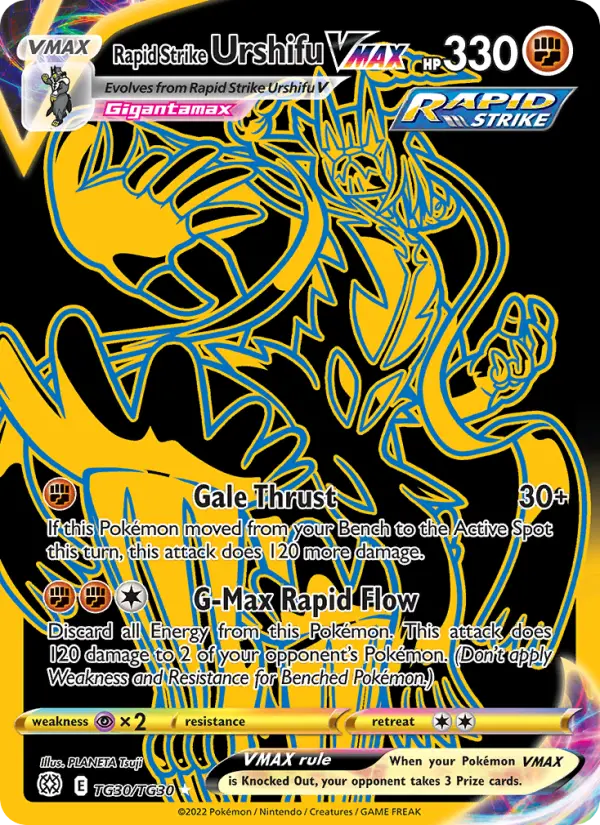 Rapid Strike Urshifu VMAX - TG30