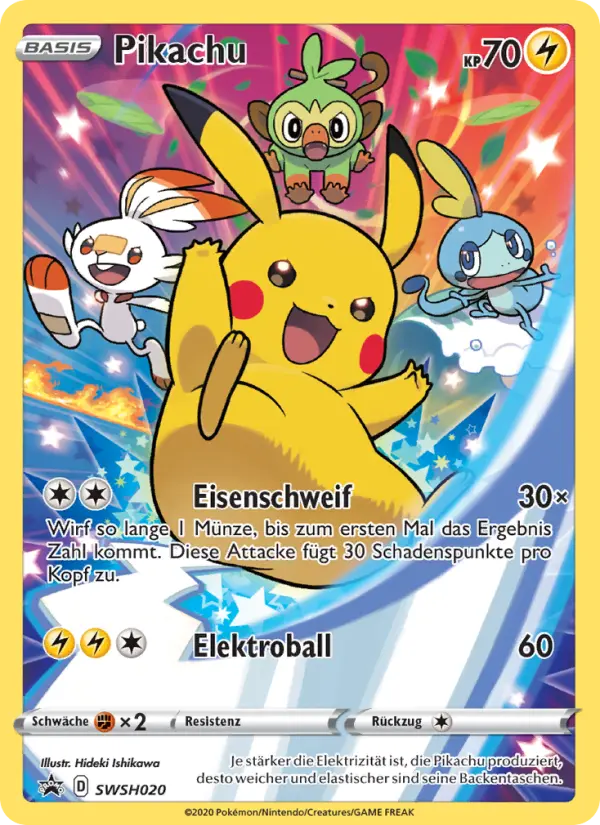 Pikachu - SWSH020