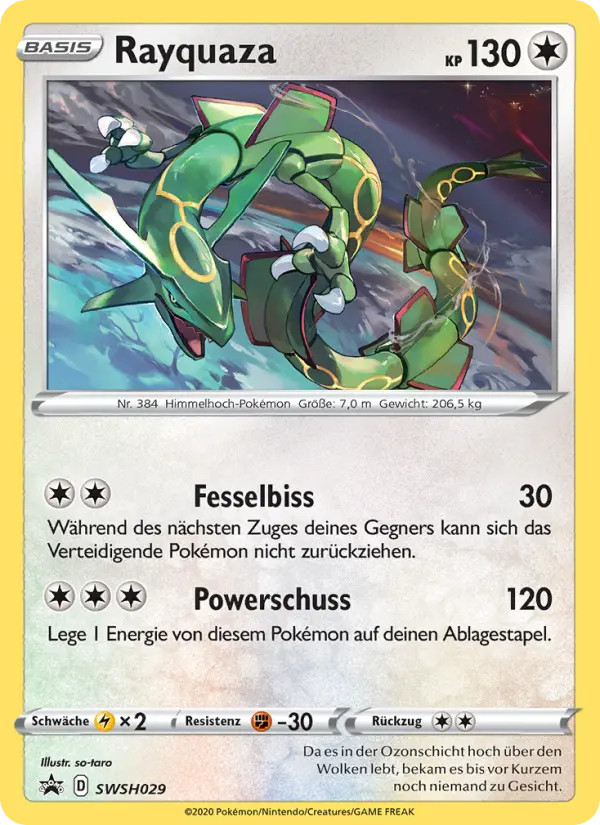Rayquaza - SWSH029