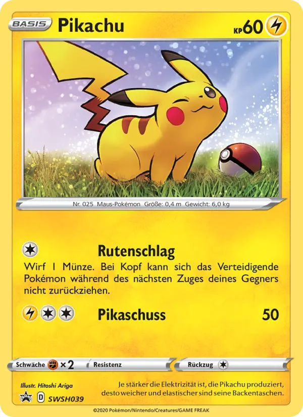 Pikachu - SWSH039