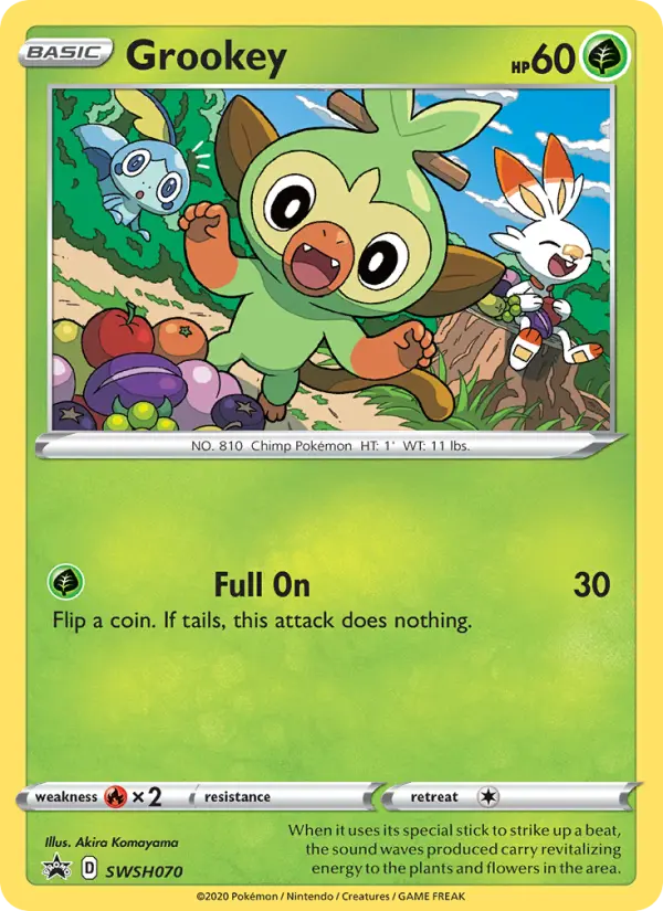 Grookey - SWSH070