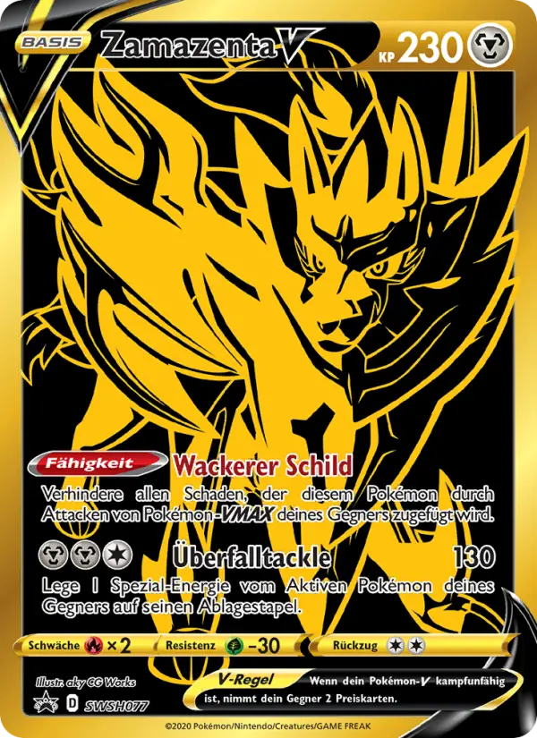 Zamazenta V - SWSH077