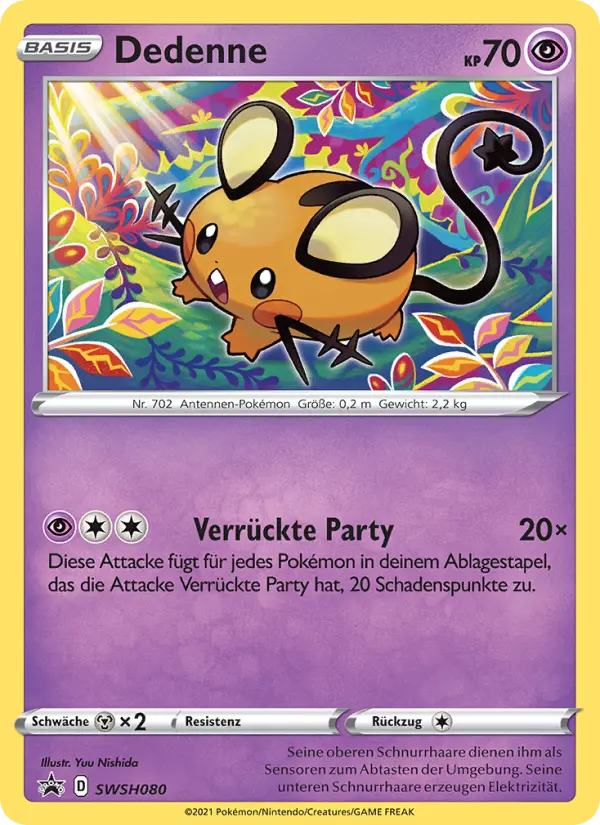 Dedenne - SWSH080