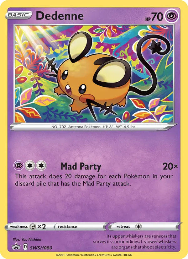 Dedenne - SWSH080