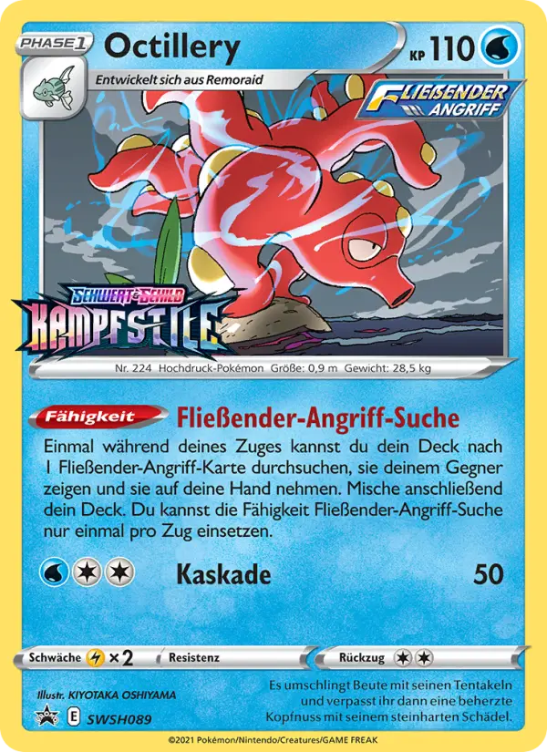 Octillery - SWSH089