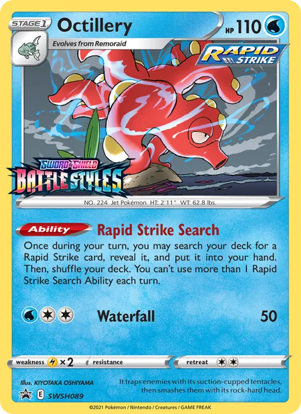 Octillery - SWSH089