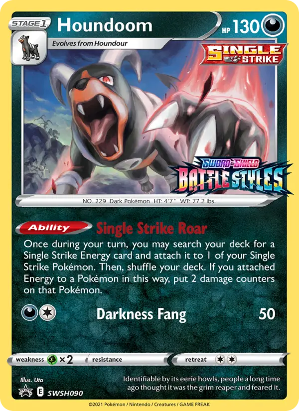 Houndoom - SWSH090