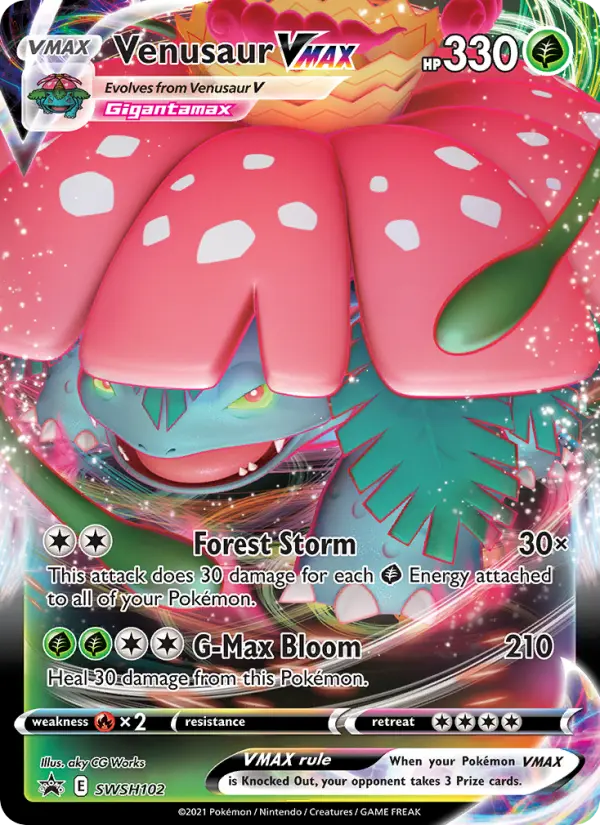 Venusaur VMAX - SWSH102