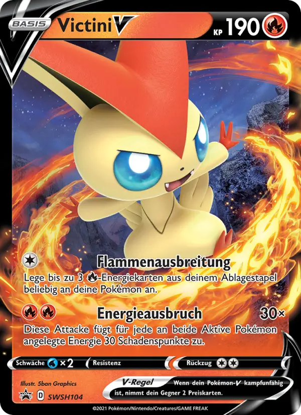 Victini V - SWSH104