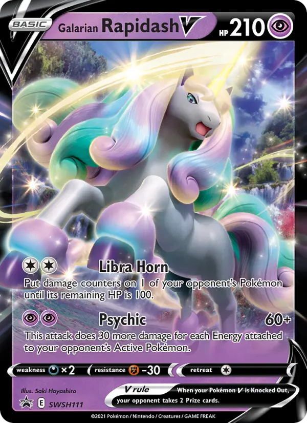 Galarian Rapidash V - SWSH111