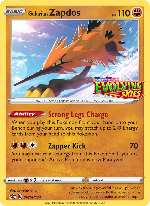 Galarian Zapdos - SWSH124